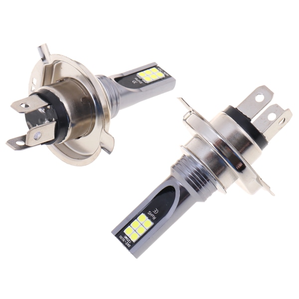 2X H4 200W 12000LM LED Bil Tågelys