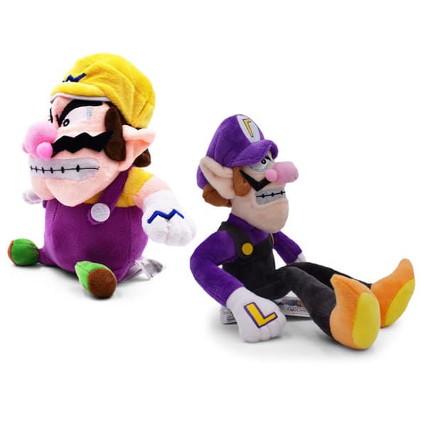 Super Mario Bros pehmolelu pehmolelut (25 cm) Waluigi