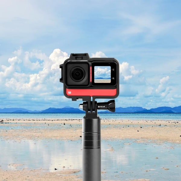 Stativadapter GoPro/DJI/Insta360 Actionkameraer Sort