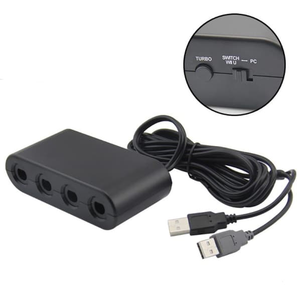 Spillkonverter for GameCube GC Kontroller USB-adapter