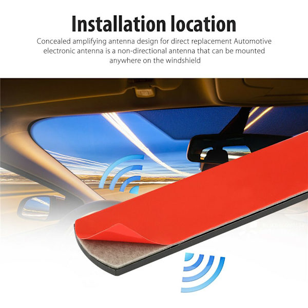 Auton radioantenni Piilotettu antenniradio Stereo Stealth FM AM