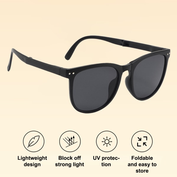 Lett å bære polariserte minifoldbare solbriller – perfekt for Style2