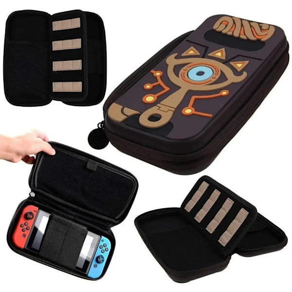 Switch Zeld -kotelo, yhteensopiva Nintend Switchin kanssa ruby red
