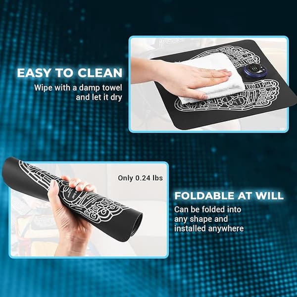 EMS Fodpuls Massager - Fodmassager til smerte og cirkulation -
