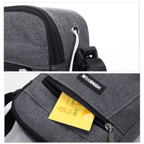 Messenger-väska för män Crossbody-axelväskor Reseväska Man-väska