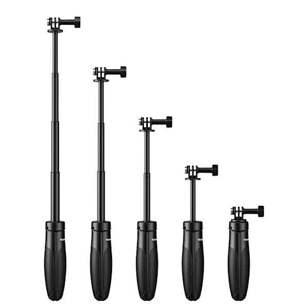 Utökbar Handhållen Selfie Stick Mini Stativ för GoPro SJCAM DJI insta360 Action 3 2