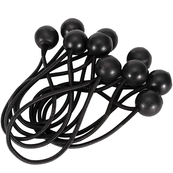 10x Gummistroppar med Kula