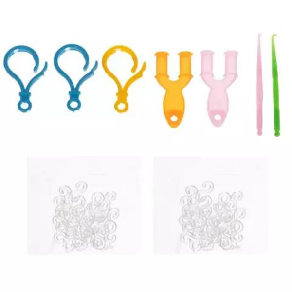 DIY - Loom Bands - 1500 stk - Elastikbåndsæt -