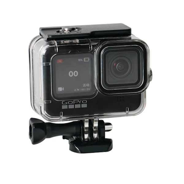 Vedenpitävä 60M kotelo GoPro Hero 12 11 10 9 Black -kameralle, sukellussuoja