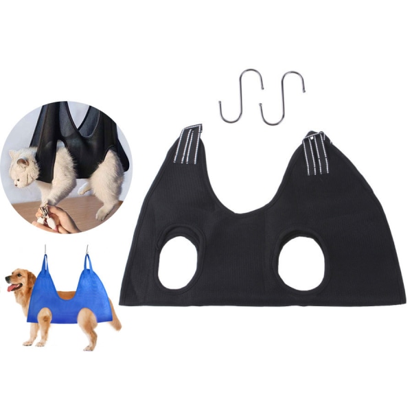 Hunde Plejeartikler Hunde Plejetaske Kæledyrs Pleje Hængekøje XS Black Red