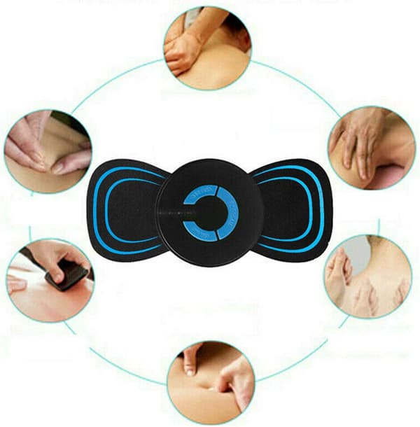 Mini elektrisk stimulator for nakke- og ryggmassasje