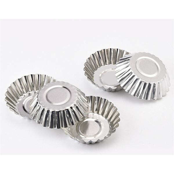 10 stk. Bageforme i metal - Muffinsform - Småkager