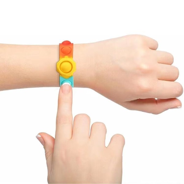 Fidget Legetøj! Pop it armbånd 2-pak | Justerbar | Sjov!!