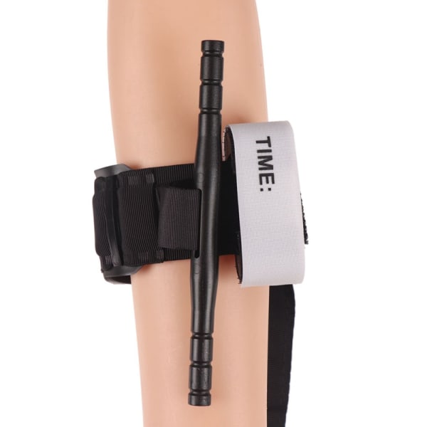 Hätäensiapupakkaus onnettomuuksiin, traumasakset / kiristysside / Molle-laukku 3 d