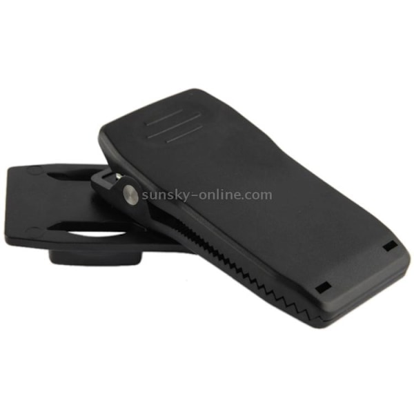 360° Justerbar Klemme Quick Release Beslag Sort