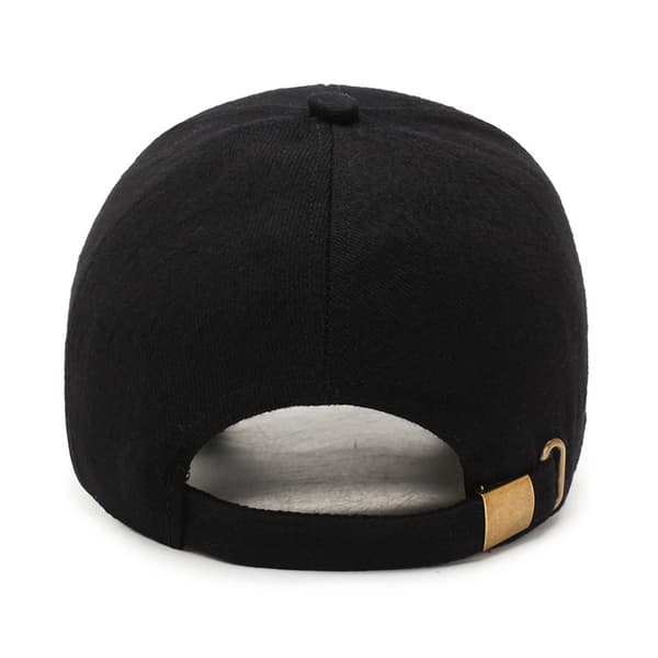 Baseballkasket Ensfarvet kasket Cap voksen unisex brown