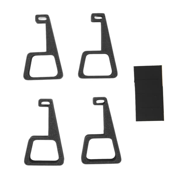 4pcs PS4/PS4 Pro/PS4 Slim Game Console Horizontal Stand Anti-Slip Cooling Feet Height Adjustment Bracket