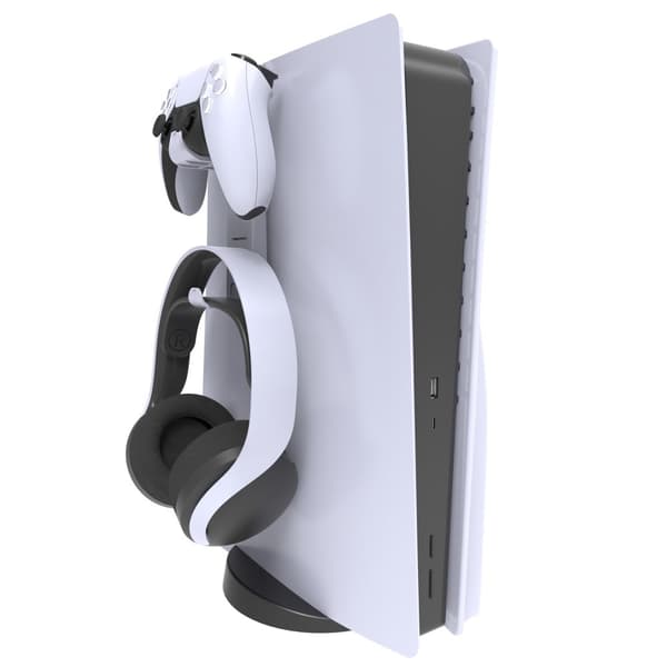 Fäste för PS5/Xbox X Handkontroll/Headset - Vit