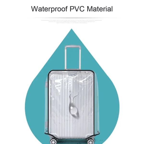 Transparent PVC-deksel (22 tommer)
