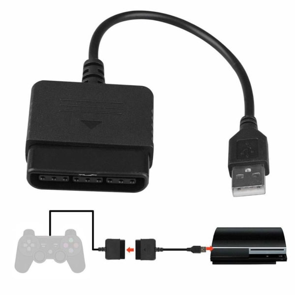 För Ps1 Ps2 Playstation 2 Joypad Gamepad till Ps3 PC USB-kontroll