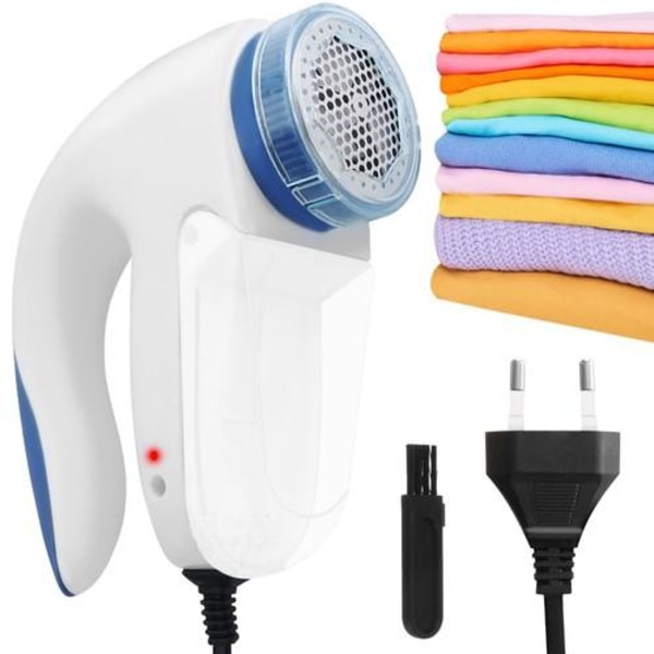 Elektrisk Noppraka - Rakapparat för Kläder & Textil White