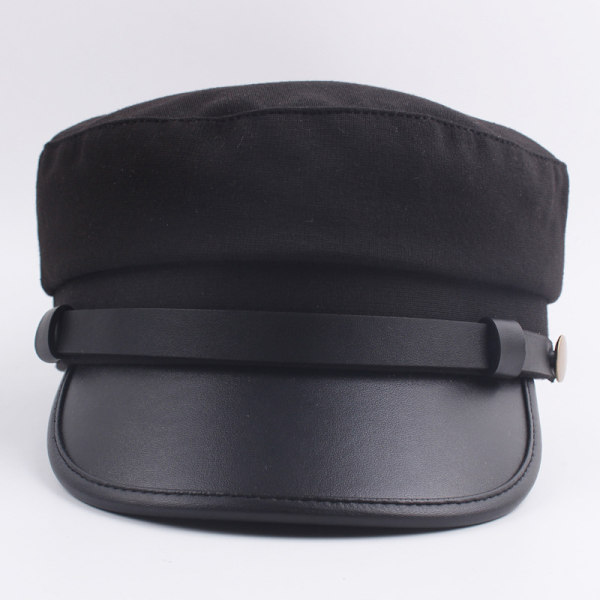 Båtkapten Herr Sjöman Hattar Cap Platt Soldat Utomhus Red