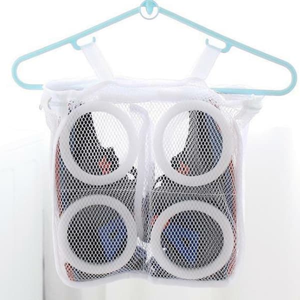 Vaskepose Sko Vask Mesh Net Sneakers Beskyttelsespose