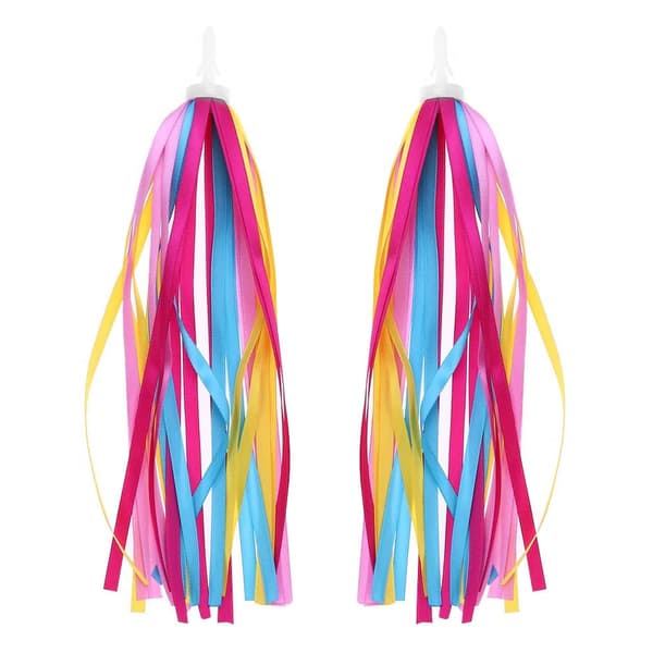 1 par Børnecykel Streamers, Børnescooter Styre Multicolor