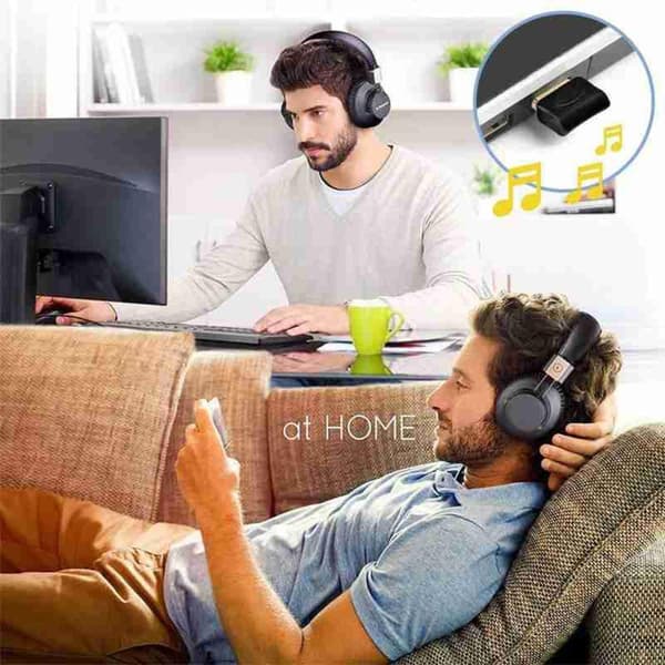 USB Bluetooth 5.0 Sender Mottaker Lydadapter AUX TV 3,5m