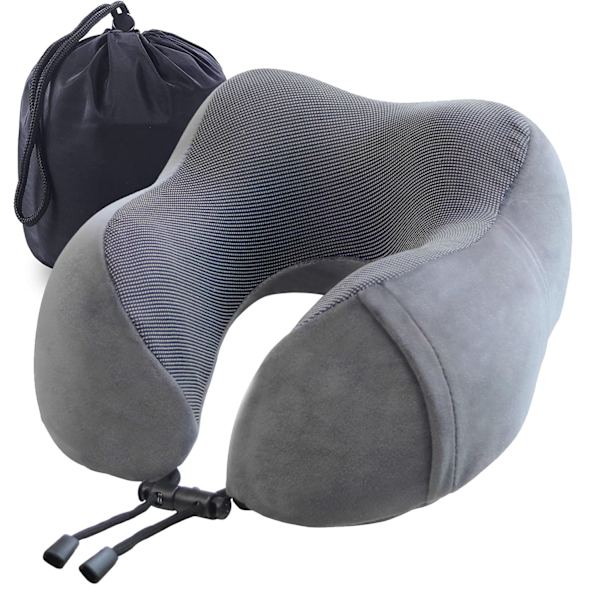 Sidoförvaringsficka Memory Foam Nackkudde