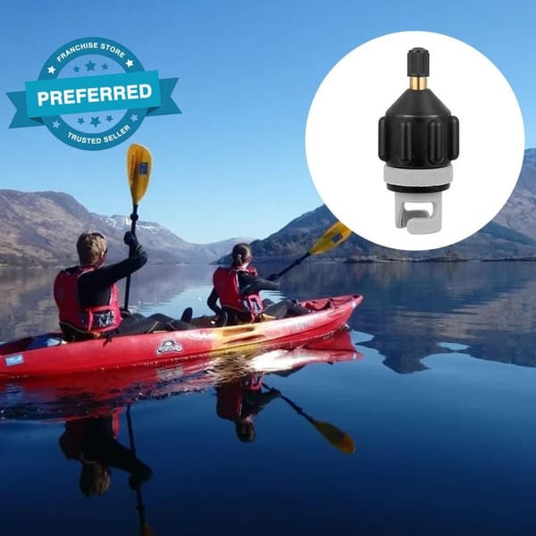 Surfbräda Luftpump Adapter Uppblåsbar Stand Up Paddle Board Däck Gummiventil Kompressor Kajak T6p4