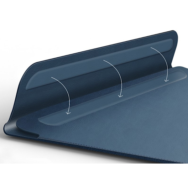 Pavyson slim case - tyndt computeretui til MacBook 13 Air/pro Blå