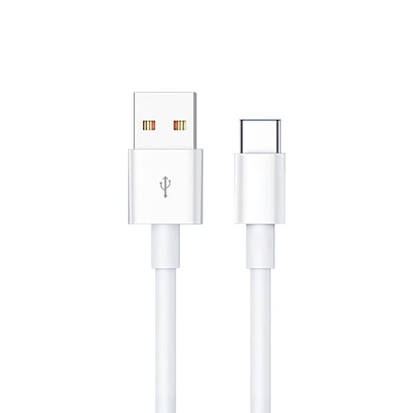 USB til USB-C-kabel 1 m, Hvid