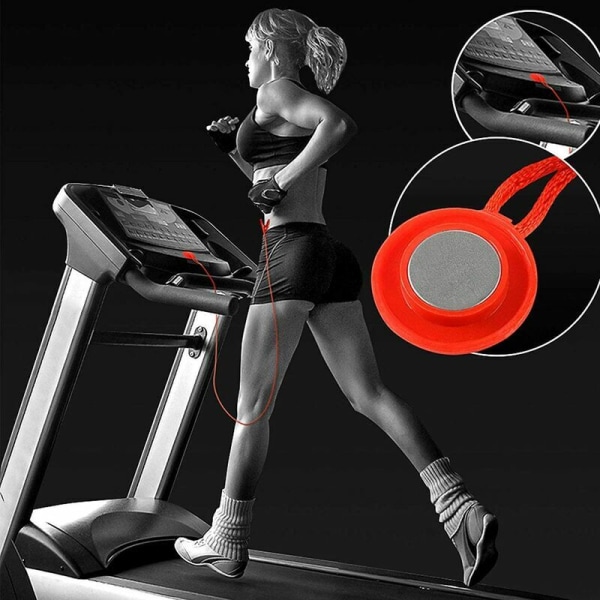 Løbebånd Sikkerhedsnøgle, Universal magnetisk løbebånd Sikkerhedslås Fitness Kit，HANBING