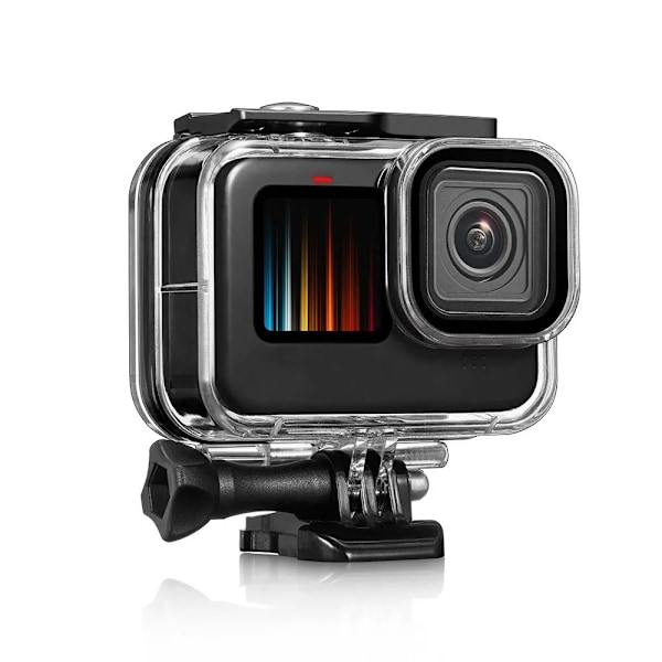 GoPro 13/12/11/10/9 Vattentätt Hus för Dykning 60M Skyddande Fodral