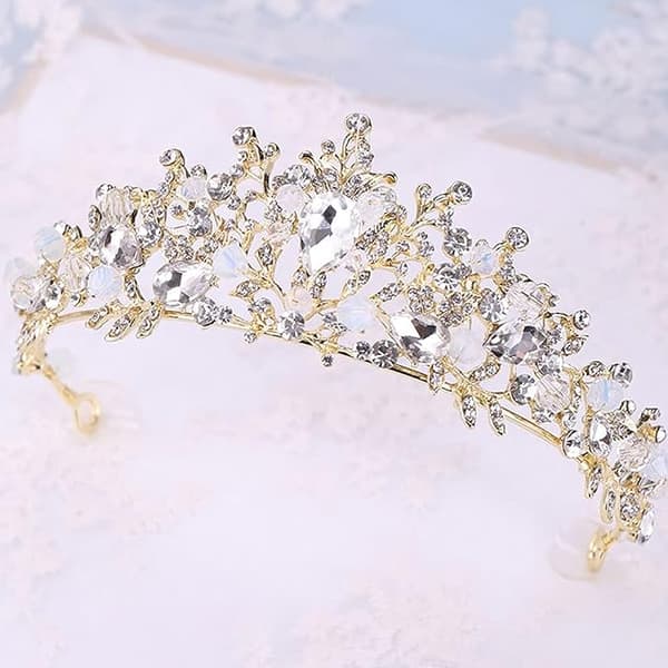 Tiarakrone, strass tiara, krystal tiara, krone krystal tiara