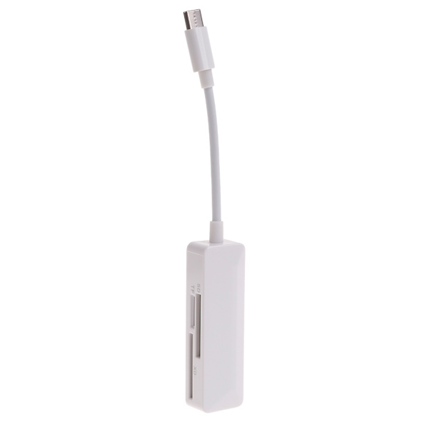 Minneskortläsare 3 i 1 kortläsare USB C kortläsare TFSD XD 3 i 1 kortläsare för bärbar dator surfplatta