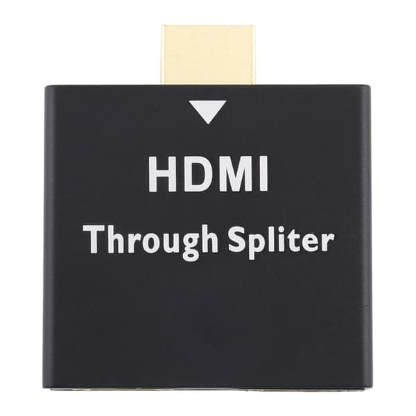 HDMI-splitter med 1 inngang og 2 utganger for samtidig bildevisning