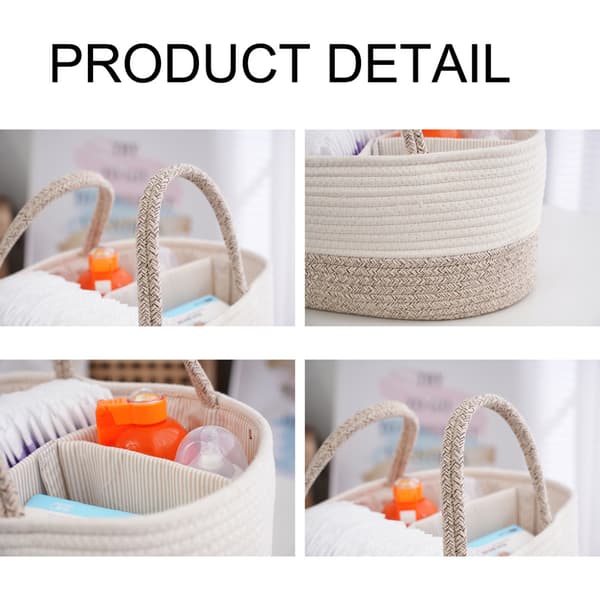 Babybleier Caddy Organizer, 1 stk multifunksjonell oppbevaringsboks