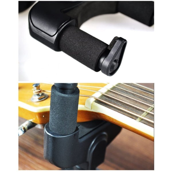 Gitarvegghenger, Justerbar Gitarhenger, med myk polstring