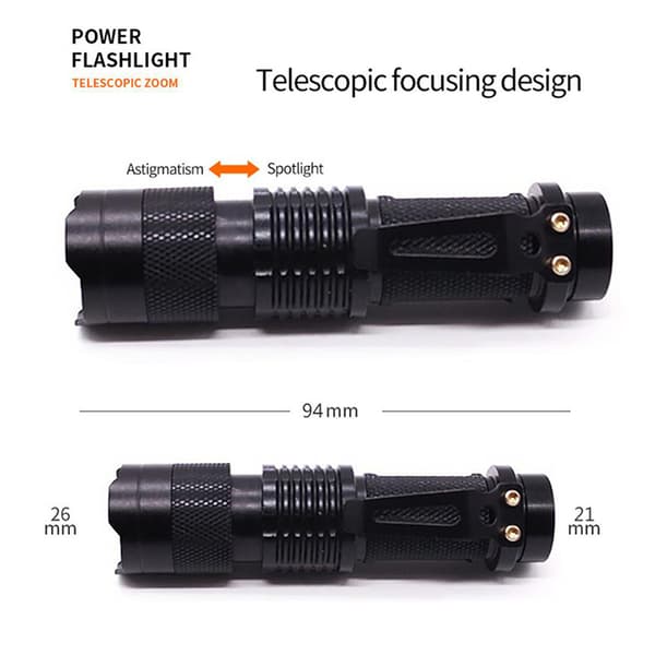 Mini UV-taskulamppu LED Ultravioletti taskulamppu UV-valo