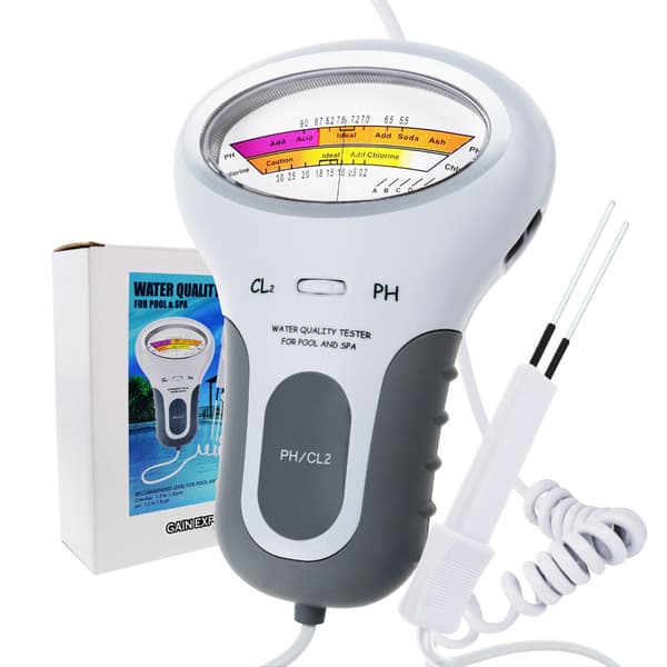 Pc-102 2 i 1 Ph klormåler Tester Ph Cl2 Klor Tester Mea