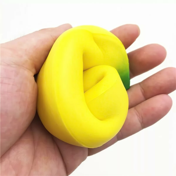Stressbanan Squeeze Fidget Banan Klämbanan