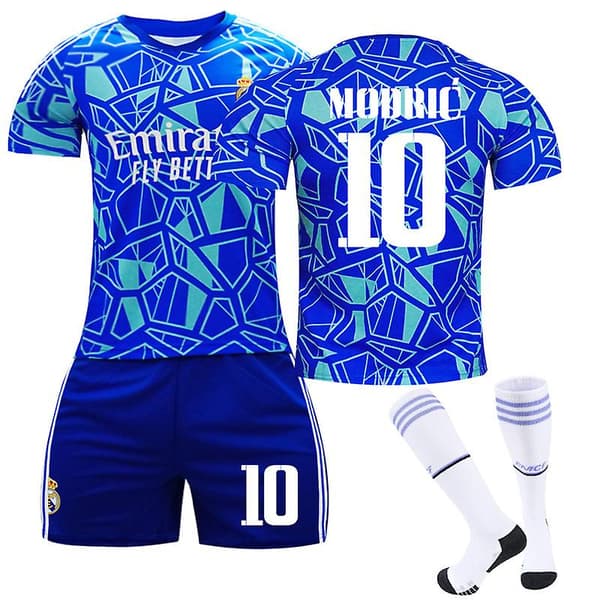 22/23 Real Madrid Keeperdrakt Fotballsett M MODRIC 10