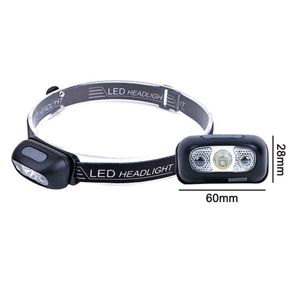 Projektør med bevægelsessensor, LED-projektør - 500 Lumen, IPX6
