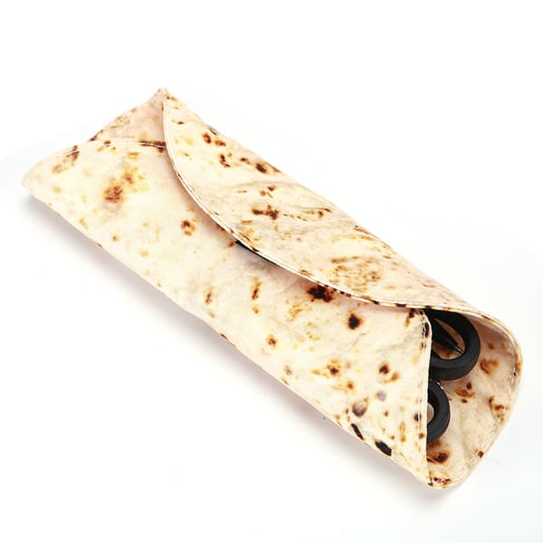 Kreativ Burrito Tortilla Rullpennafodral Organiserare Kontors- och Skolmaterial
