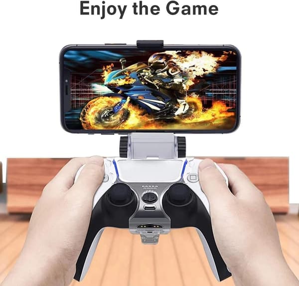 Justerbart clipstativ til PS5-controllere