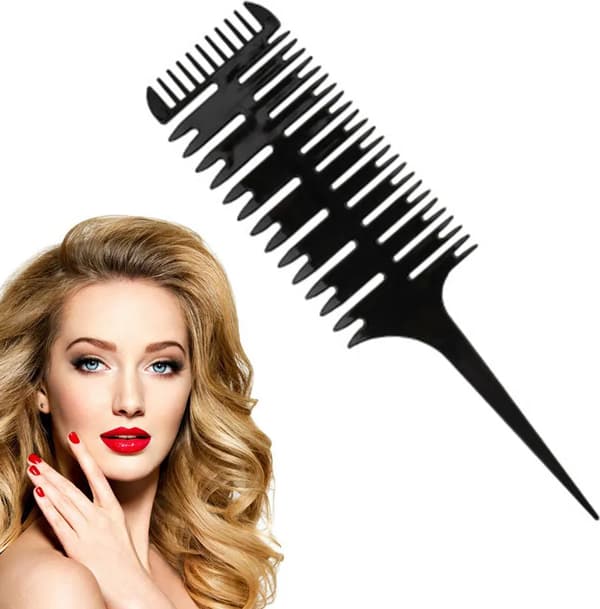 Hårfarve Kam Highlight Kam Hårfarve Comb Highlight 3-vejs Kam Tone Styling Værktøj Highlight