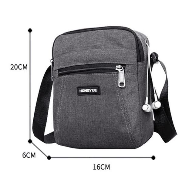 Messenger-väska för män Crossbody-axelväskor Reseväska Man-väska