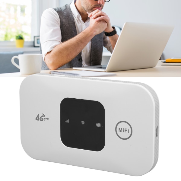 Kannettava Wifi Nopea Valkoinen Pieni 4G Mobiili WiFi Hotspot Reititin Puhelimelle Kannettava Pöytätietokone